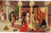 unknow artist Arab or Arabic people and life. Orientalism oil paintings 619 oil painting on canvas